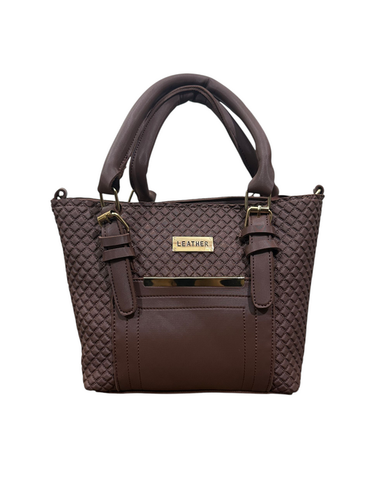 Dark Brown Ladies Unique HandBag