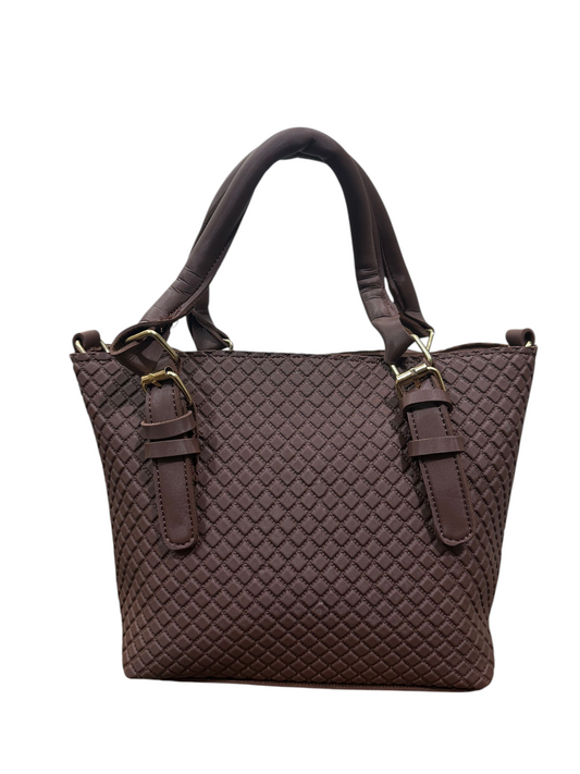 Dark Brown Ladies Unique HandBag