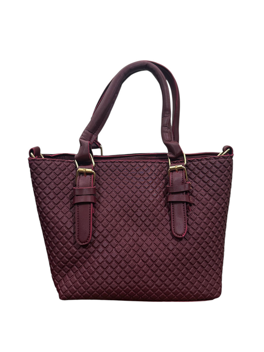 Mehroon Ladies Unique Handbag