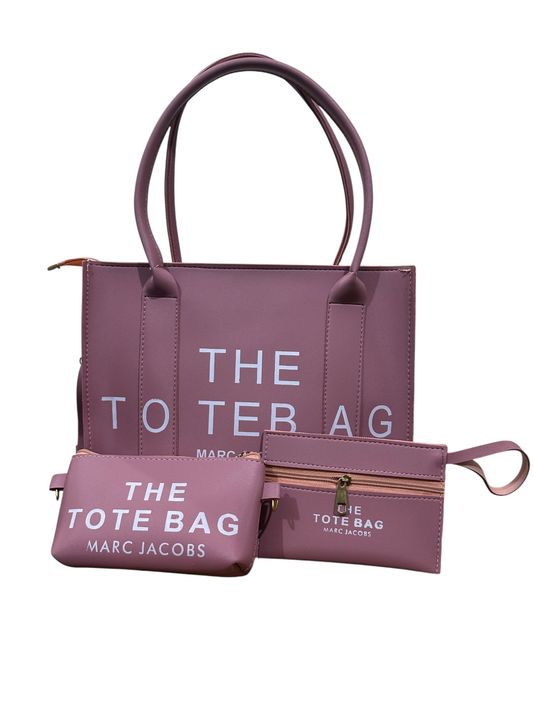 Tote Bag Ladies Pink HandBag