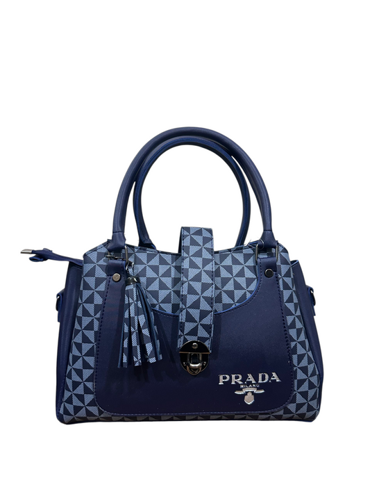 Fancy Ladies Blue HandBag