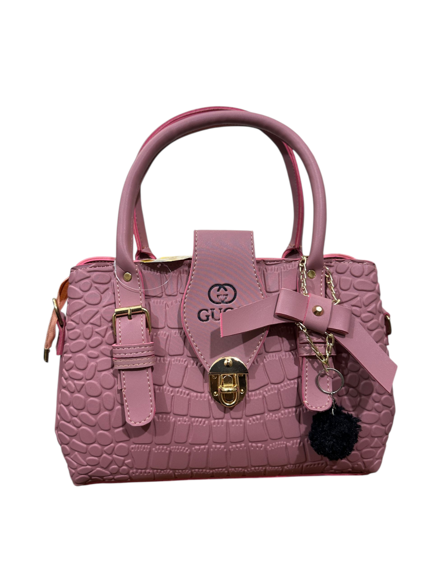 Fancy Ladies Pink HandBag