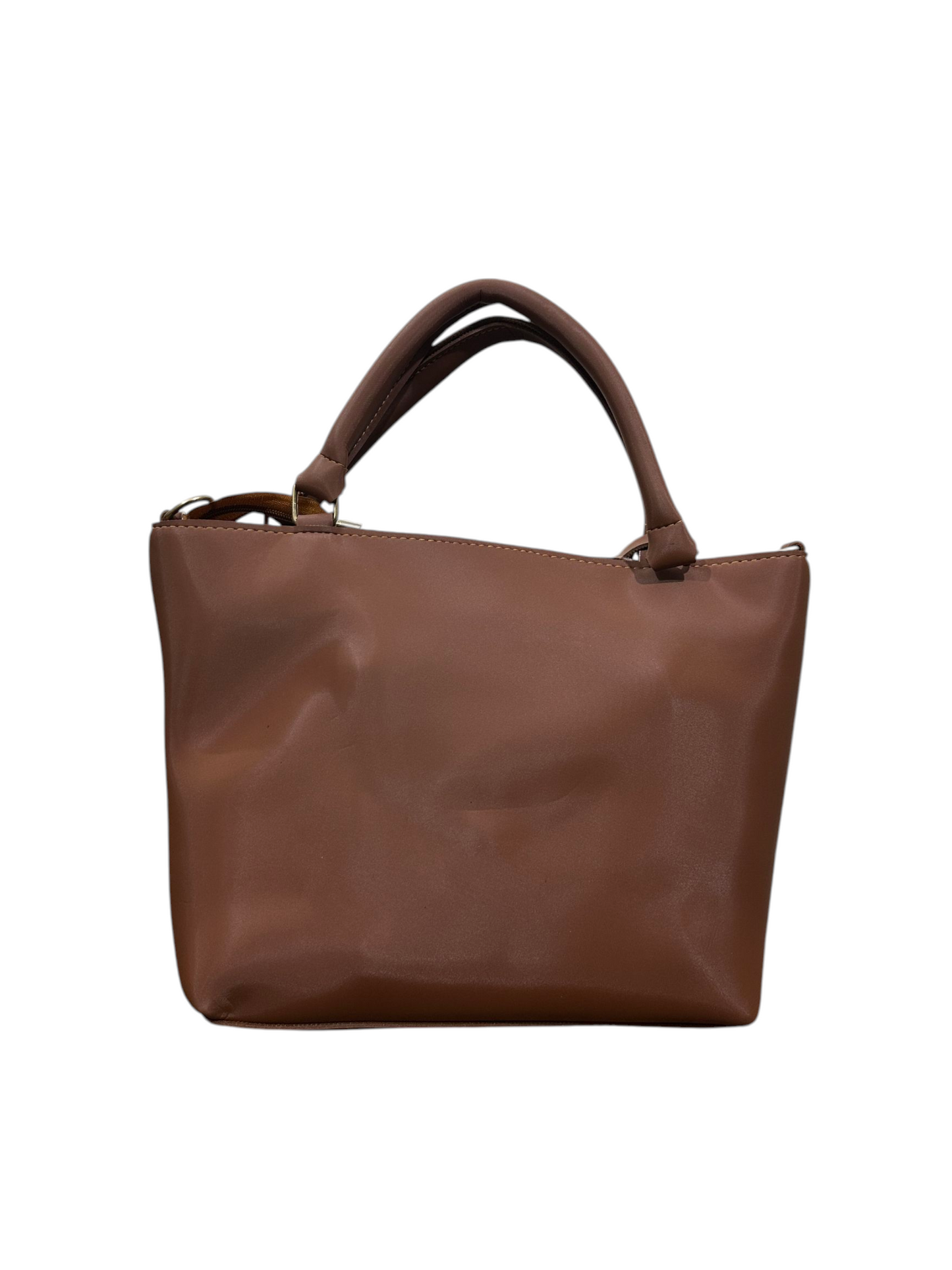 2 Pcs Brown Ladies HandBag