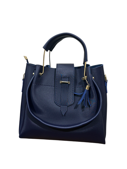 3 Pcs Blue Ladies HandBag