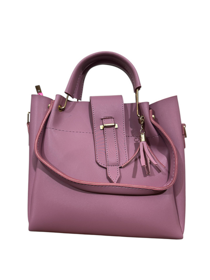 3 Pcs Pink Ladies HandBag